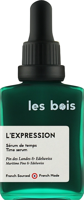 Les Bois Антивікова сироватка для обличчя з екстрактом морської соснової кори та едельвейсу L'expression - фото N1