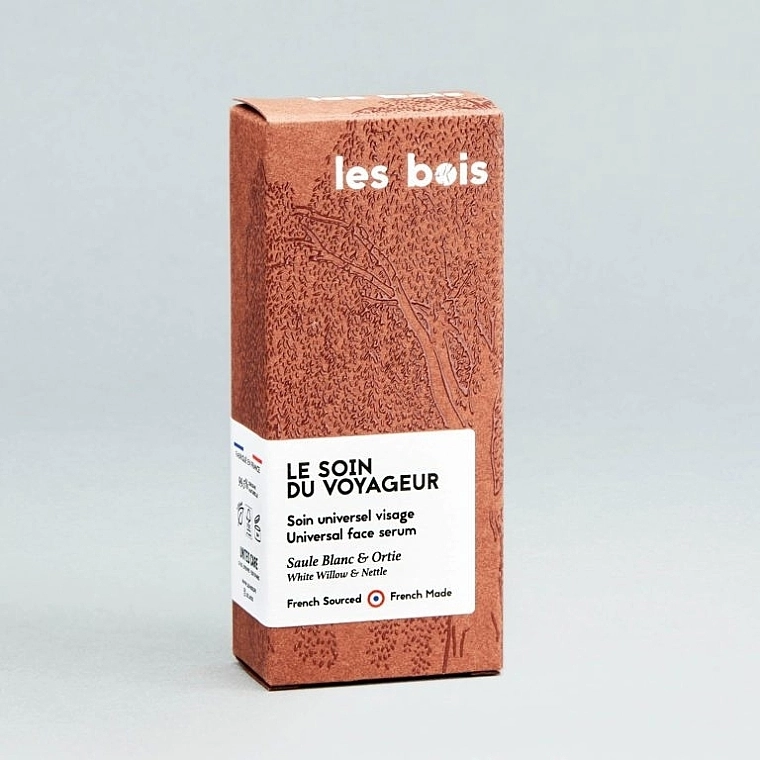 Les Bois Універсальна сироватка для обличчя з екстрактом кори білої верби та кропиви Le Soin Du Voyageur White Willow & Nettle Universal Face Serum - фото N9