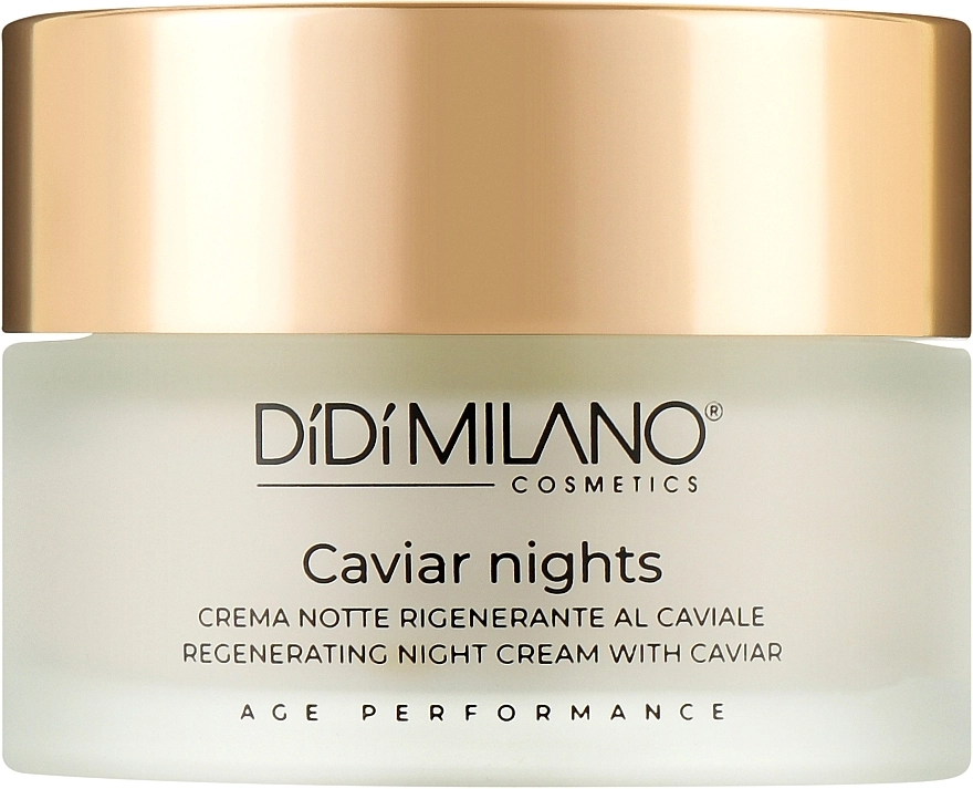 Didi Milano Відновлювальний нічний крем з ікрою Caviar Nights Regenerating Night Cream With Caviar - фото N1
