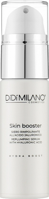 Didi Milano Відновлювальна сироватка з гіалуроновою кислотою Skin Booster Replumping Serum With Hyaluronic Acid - фото N1