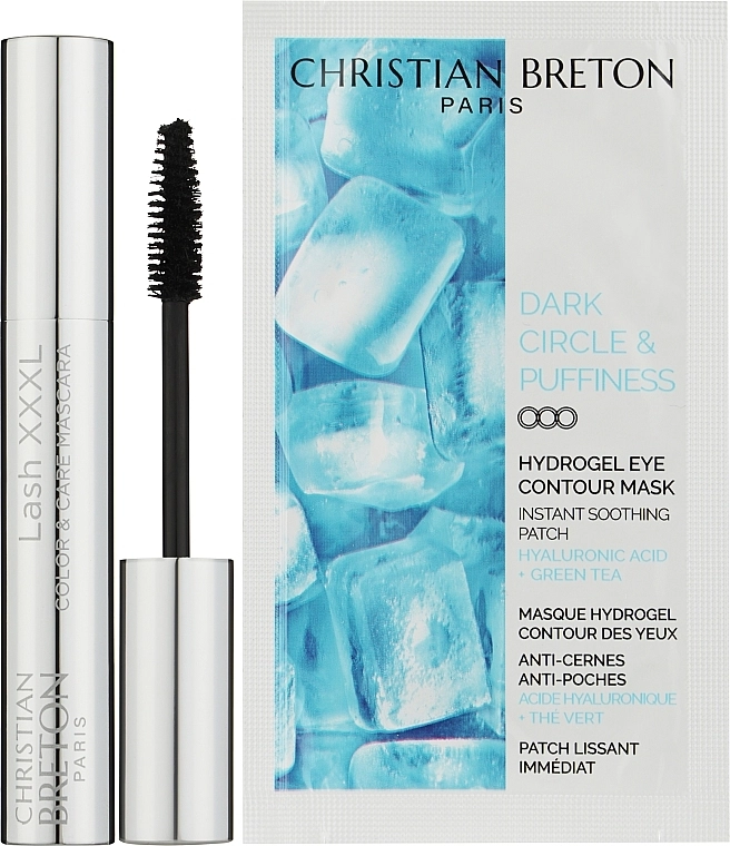 Christian Breton The Perfect Eye Set (mascara/7 ml + eye/mask/2 pcs) Набор - фото N2