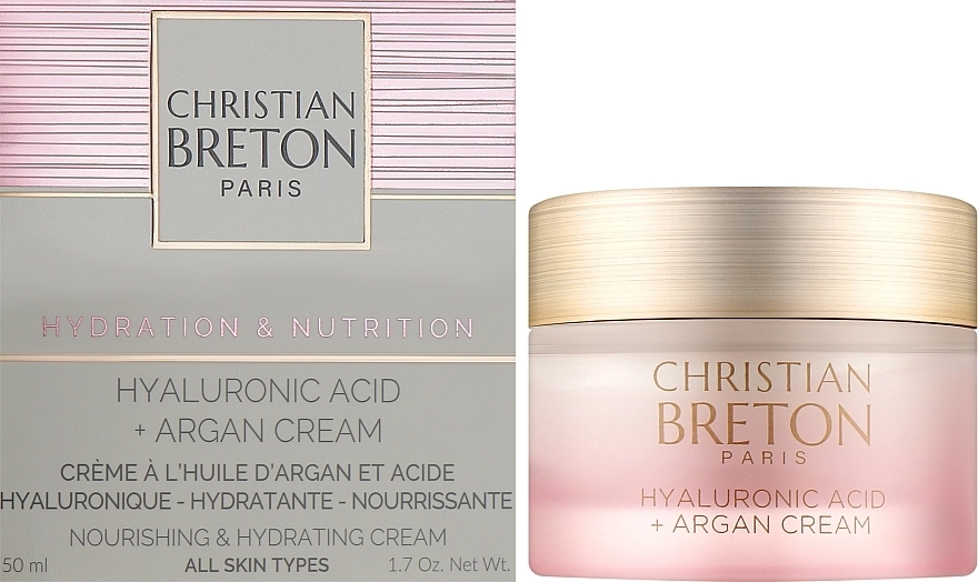 Christian Breton Крем для обличчя Hyaluronic Acid+Argan Cream - фото N2