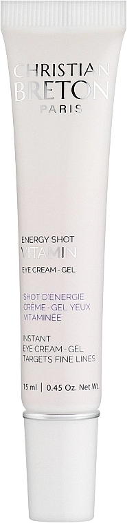 Christian Breton Енергетичний крем-гель для шкіри навколо очей Eye Priority Energy Shot Vitamin Eye Cream - фото N1