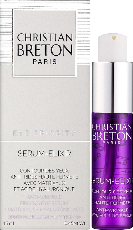 Christian Breton Сыворотка для век Eye Priority Anti-Wrinkle Eye Firming Serum - фото N2