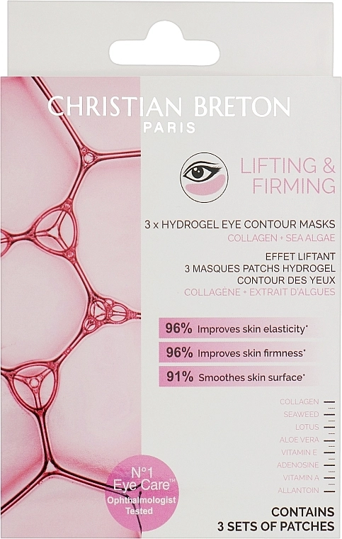 Christian Breton Подтягивающая и укрепляющая маска для контура глаз Eye Priority Lifting & Firming Eye Contour Mask - фото N1