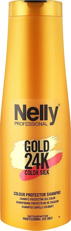 Nelly Professional Шампунь для волос "Colour Protector" Gold 24K Shampoo - фото N1