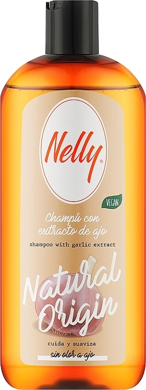 Nelly Шампунь для волосся з екстрактом часнику Natural Origin Shampoo - фото N1