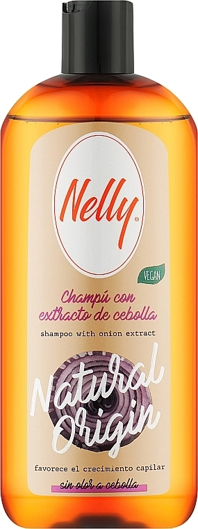 Nelly Шампунь для волос с луком Natural Origin Shampoo - фото N1