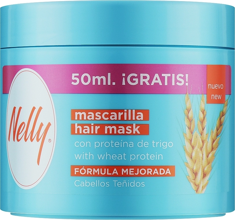 Nelly Маска для поврежденных волос "Wheat Protein" Hair Mask - фото N1