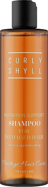 Curly Shyll Восстанавливающий питательный шампунь Nutrition Support Shampoo - фото N2