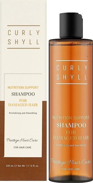 Curly Shyll Відновлюючий живильний шампунь Nutrition Support Shampoo - фото N3