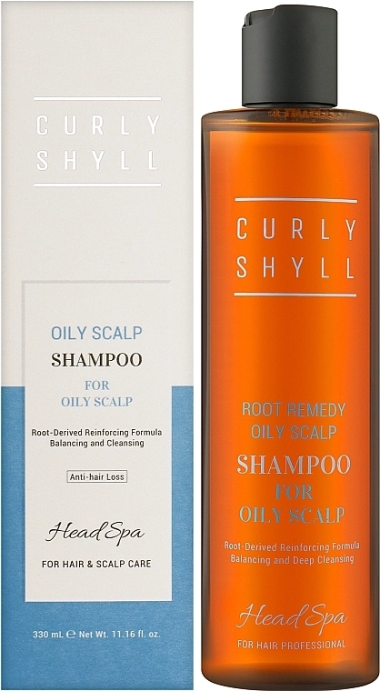 Curly Shyll Шампунь для шкіри голови, схильної до жирності Root Remedy Oily Scalp Shampoo - фото N2