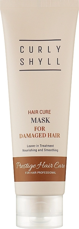 Curly Shyll Термозащитная маска для поврежденных волос Hair Cure Mask - фото N1