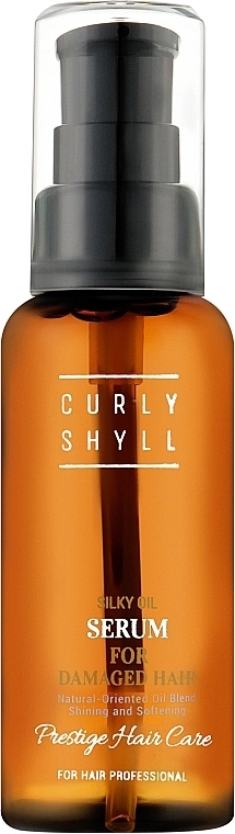 Curly Shyll Сыворотка для волос с протеинами шелка Silky Oil Serum - фото N3