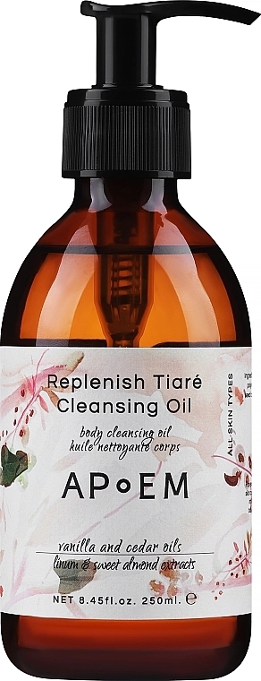 Apoem Очищувальна олія Replenish Tiare Cleansing Oil - фото N1