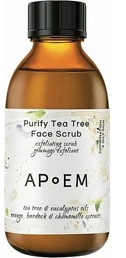 Apoem Скраб для обличчя Purify Tea Tree Face Scrub - фото N1