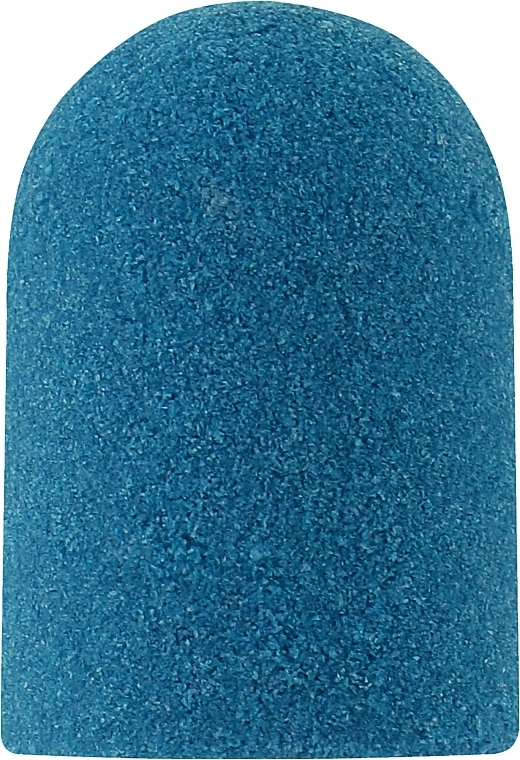 Nail Drill Ковпачок блакитний, діаметр 16 мм, абразивність 160 грит, CB-16-160 - фото N1