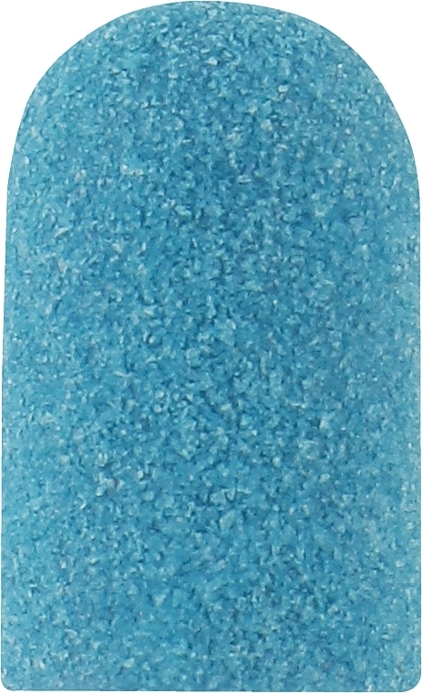 Nail Drill Ковпачок блакитний, діаметр 7 мм, абразивність 160 грит, CB-07-160 - фото N1