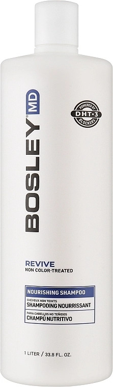 Bosley Шампунь питательный для истонченных неокрашенных волос Bos Reviv Shampoo - фото N1