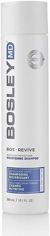 Bosley Шампунь питательный для истонченных неокрашенных волос Bos Reviv Shampoo - фото N2