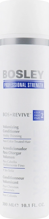 Bosley Кондиционер для объема истонченных неокрашенных волос BosRevive Conditioner - фото N1