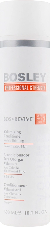 Bosley Кондиционер для объема истонченных окрашенных волос Bos Revive Conditioner - фото N1