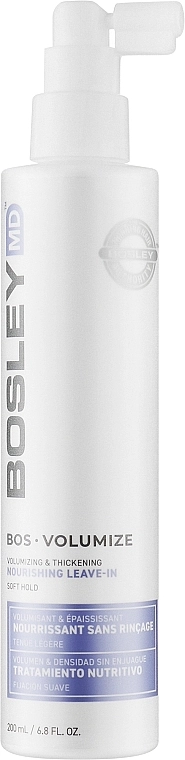 Bosley Незмивний живильний засіб для волосся Bos-Volumize Nourishing Leave-in - фото N1