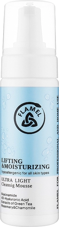 FLAMEL Ультра легкий очищаючий мус для всіх типів шкіри Ultra Light Сleansig Мousse - фото N1