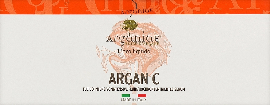 Arganiae Інтенсивний флюїд для обличчя та шиї Argan C - фото N1