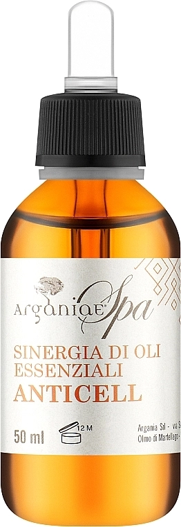 Arganiae Синергическая смесь "Эфирные растительные масла" с антицеллюлитной функцией Spa - фото N2