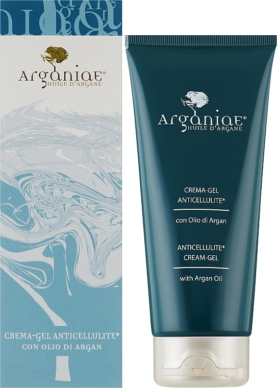 Arganiae Антицелюлітний крем-гель для тіла Huile D'Argane Crema-Gel Anticellulite (туба) - фото N2