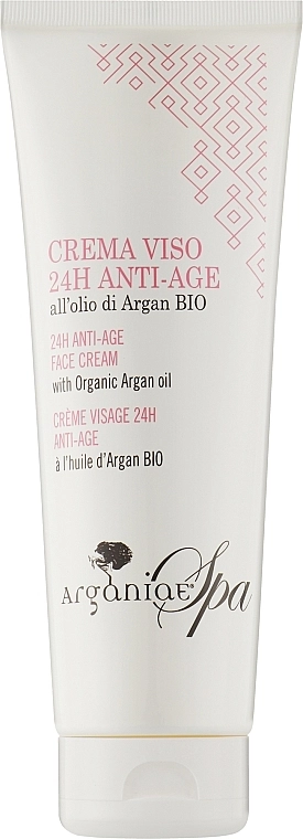 Arganiae Антивозрастной увлажняющий крем для лица Spa 24H Anti-Age Face Cream - фото N1