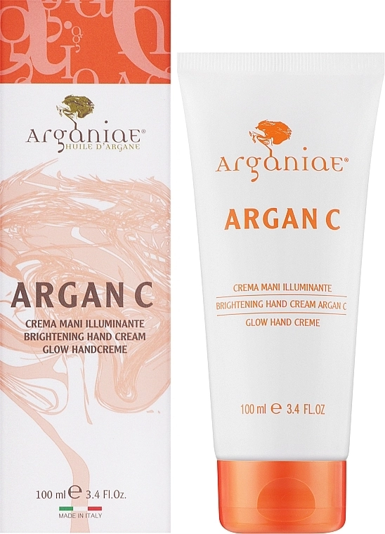 Arganiae Освітлюючий крем для рук Argan C Brightening Hand Cream - фото N2