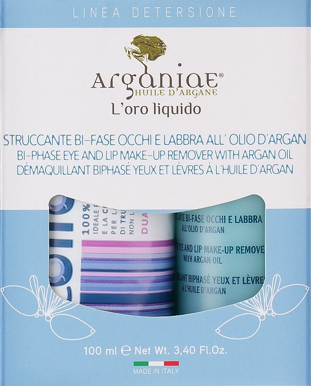 Arganiae Набор L'oro Liquido (toner/100 ml + cotton/pads/50 pcs) - фото N1