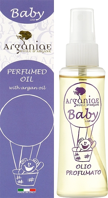 Arganiae Детское парфюмированное аргановое масло Baby Perfumed Oil - фото N2