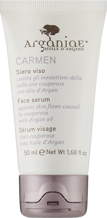 Arganiae Успокаивающая сыворотка для кожи лица, склонной к куперозу Carmen Face Serum - фото N1