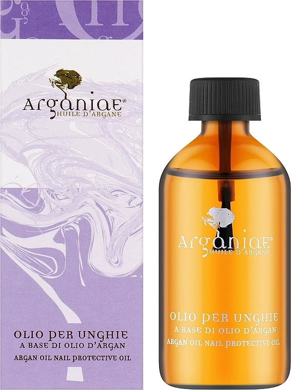 Arganiae Аргановое масло для ухода, укрепления и защиты ногтей и кутикулы L'oro Liquido - фото N2