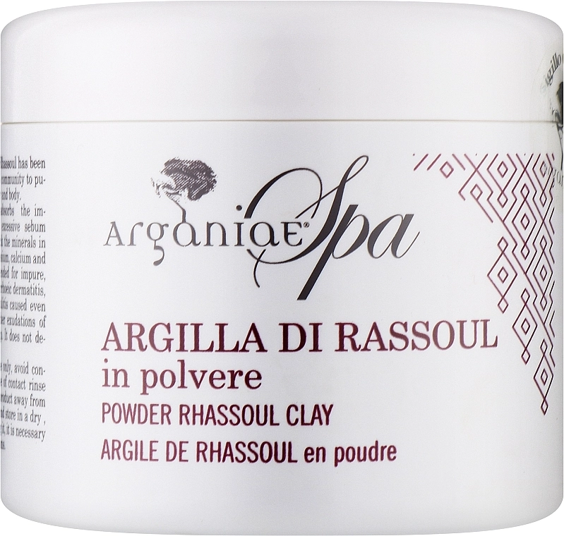 Arganiae Глина для обличчя та волосся Spa Rhassoul Clay Powder - фото N1