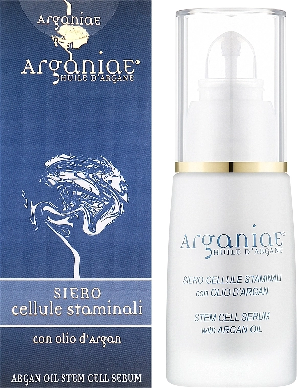 Arganiae Антивозрастная сыворотка для лица со стволовыми клетками и аргановым маслом Stem Cell Serum - фото N2