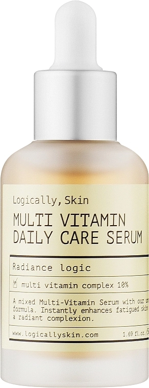 Logically, Skin Мультивитаминный серум с ретинолом Multi Vitamin Daily Care Serum, 50ml - фото N1