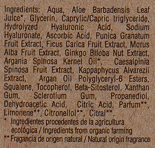 Kueshi Сироватка для обличчя з гіалуроновою кислотою й вітаміном С Naturals Persimmon Hilauronic + Vit-C Advanced Serum - фото N4
