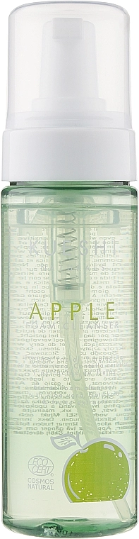 Kueshi Пенка для очищения лица с экстрактом яблока Naturals Apple Foam Cleanser - фото N1