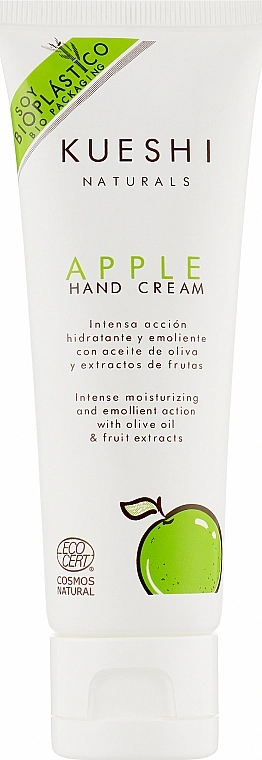 Kueshi Крем для рук "Яблуко" Naturals Apple Hand Cream - фото N1