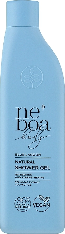 Neboa Гель для душу "Блакитна лагуна" Blue Lagoon Natural Shower Gel - фото N1
