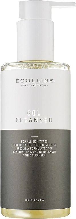 Ecolline Очищувальний гель для вмивання "М'яке очищення" Gel Cleanser - фото N1