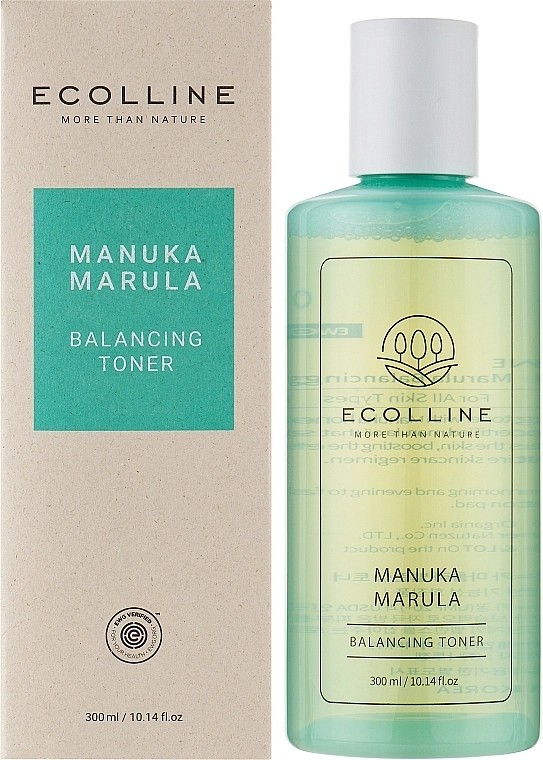 Ecolline Балансувальний тонер для обличчя з медом манука та олією марули Manuka Marula Balancing Toner - фото N2