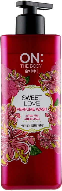 LG Household & Health Гель для душу парфумований On the Body Sweet Love - фото N1