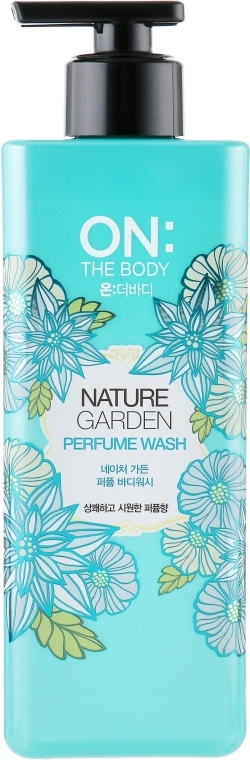 Гель для душа парфюмированный - LG Household & Health On the Body Nature Garden, 500 мл - фото N1