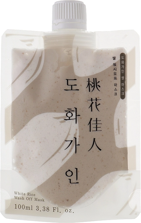 House of Dohwa Маска для обличчя з білим рисом White Rice Wash Off Mask - фото N1