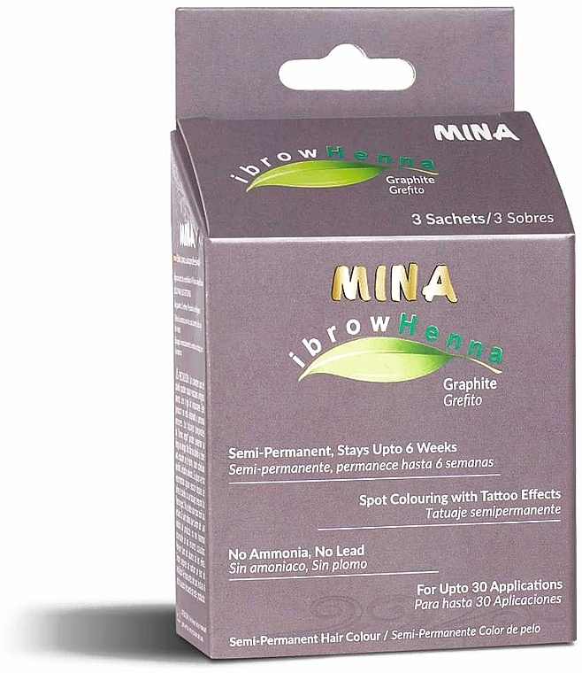 Mina Хна для брів Ibrow Henna - фото N1
